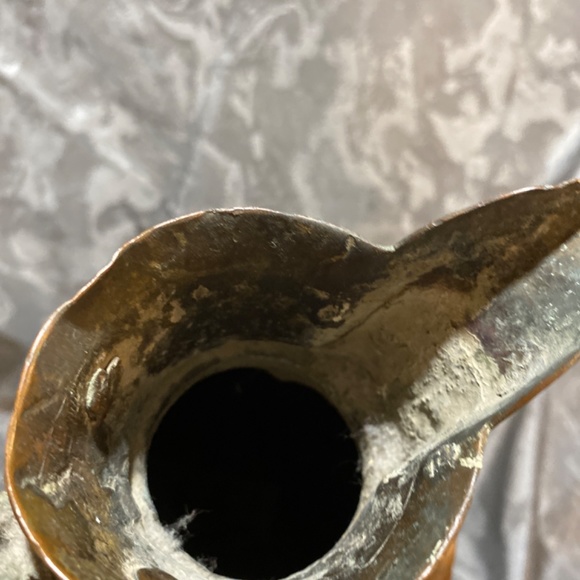 Vintage Copper & Brass Pitcher - Picture 4 of 8